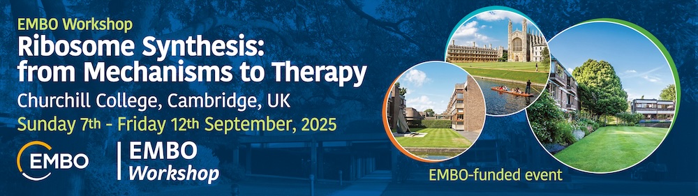 Ribosome Synthesis conference banner